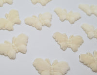 Lot de 105 papillons velours ivoire crème · vue 4