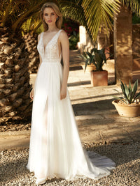 Robe MONICA Bianco DESTOCKAGE · vue 3