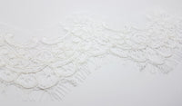 Dentelle, galon, guipure  ivoire clair · vue 3