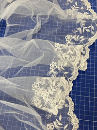 GALON Tulle avec bord dentelle · vue 3