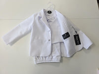 COSTUME ENFANT GARCON BLANC 2ans · vue 2