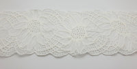 Galon de dentelle stretch ivoire