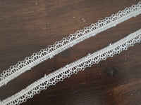 Galon dentelle guipure fine ivoire clair · vue 3