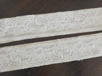 Galon Décoratif Fantaisie Lin & Coton — Largeur 5 cm | Vendu au mètre · vue 2