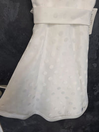 Robe enfant à pois taille 7 ans · vue 3