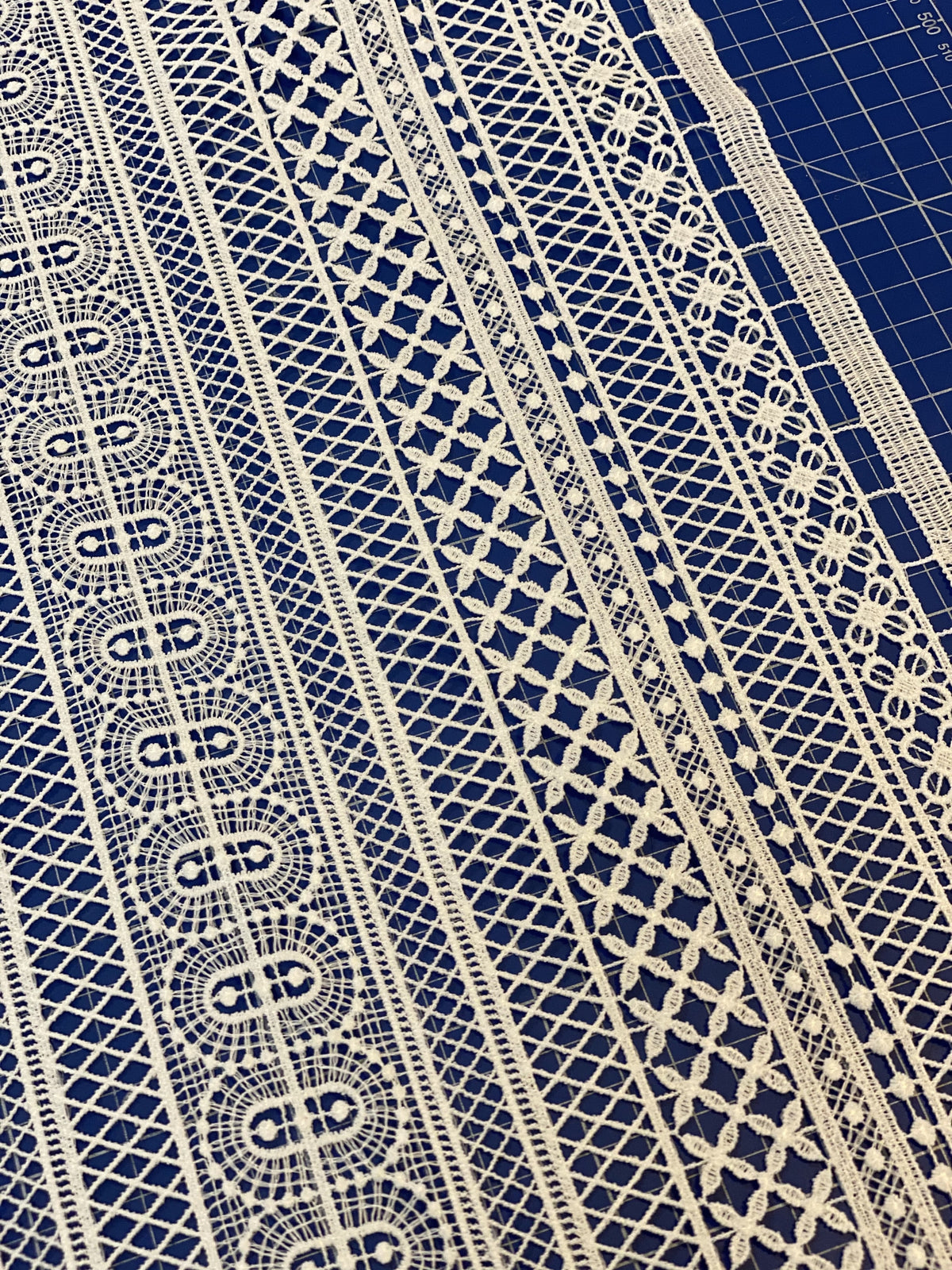 GUIPURE Motif géométrique Bohème