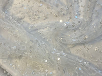 Tulle brodé avec sequins · vue 3