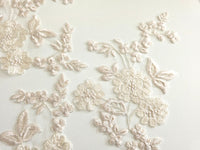Lot de 3 motifs beige fil argenté · vue 4