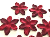 Lot de 30 fleurs rouge pour DIY · vue 2