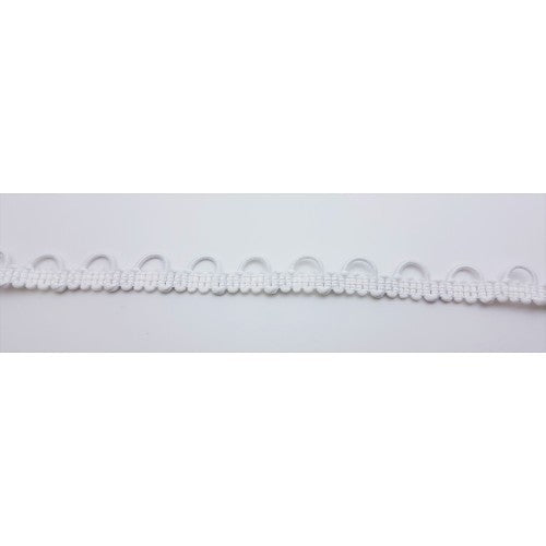 Galon de brides elastiquées pour boutonnage