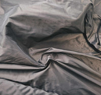 Tissu taffetas craquant marron foncé laize 150