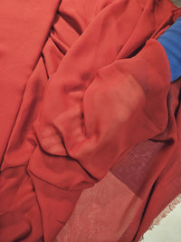 Mousseline rouge hermes laize 150 · vue 2