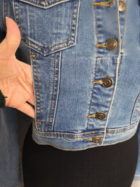 VESTE EN JEAN pour mariée · vue 8