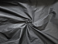 Soie sauvage noire , doupion de soie