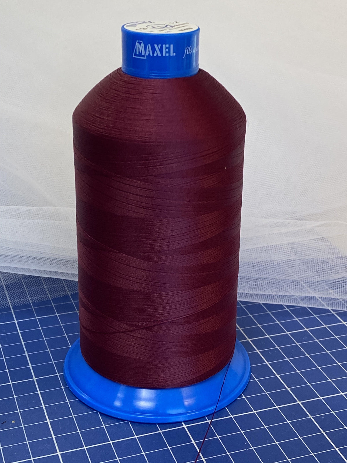FIL MOUSSE 10.000M Couleur Bordeaux