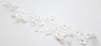 Dentelle motif, brodé perles, · vue 4
