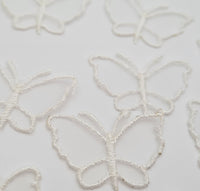 Papillons organza ivoire · vue 3