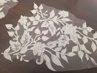 Grand motif Heather feuille 49CM brillant pour robe de mariée · vue 5