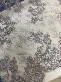Dentelle grise  magnifique produit 50cm · vue 4