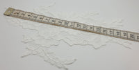 Motif pour robe de mariée dentelle fine ivoire · vue 2
