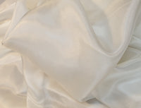 Ponge de soie très fin pour création foulard ivoire · vue 2
