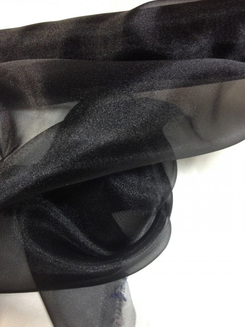 Organza de qualité coloris noir