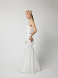 Jupon 1C 200 cm doublé surjupe pour robe de mariée sirène · vue 2