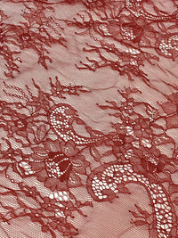 Dentelle fine couleur ROUGE