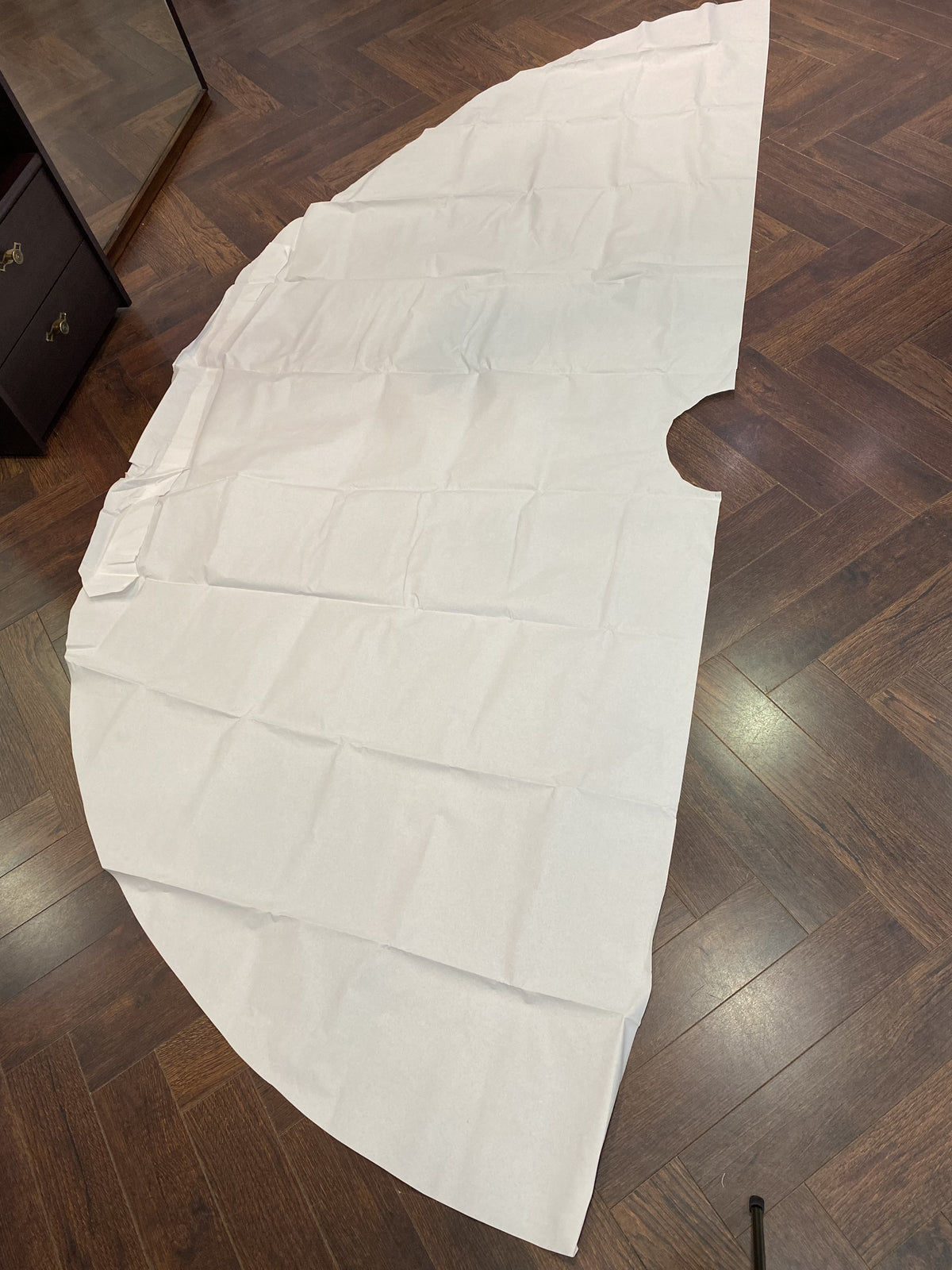 PATRON JUPE CERCLE pour robe de mariée