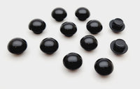 Boutons demi perle noir brillant lot de 12 · vue 3