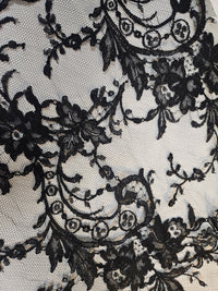 Dentelle noire de caudry " kate " · vue 3