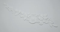 Motif ivoire clair feuilles 8015