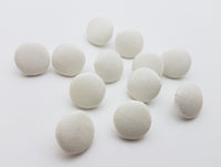 Boutons recouverts pour robe de mariée taffetas