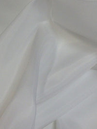 Mousseline ivoire clair ou blanc
