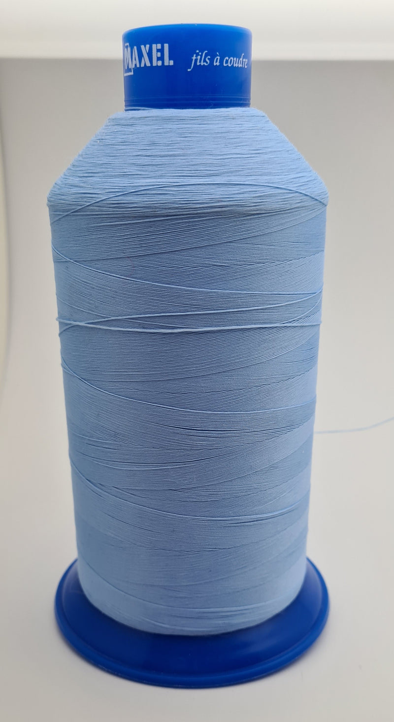 Fil mousse bleu azur cone 10.000m
