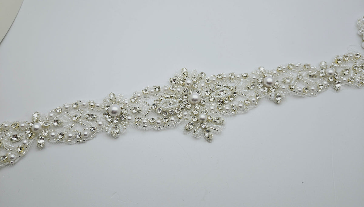 Galon ceinture pour robe de mariée cocktail