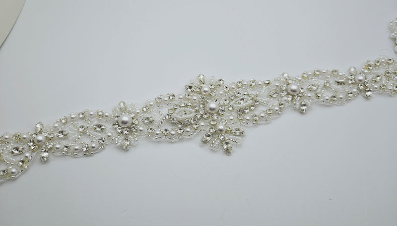 Galon ceinture pour robe de mariée cocktail