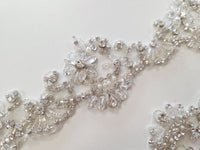 Galon ceinture strass pour robe de mariée princesse · vue 2