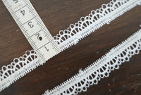 Galon dentelle guipure fine ivoire clair · vue 4