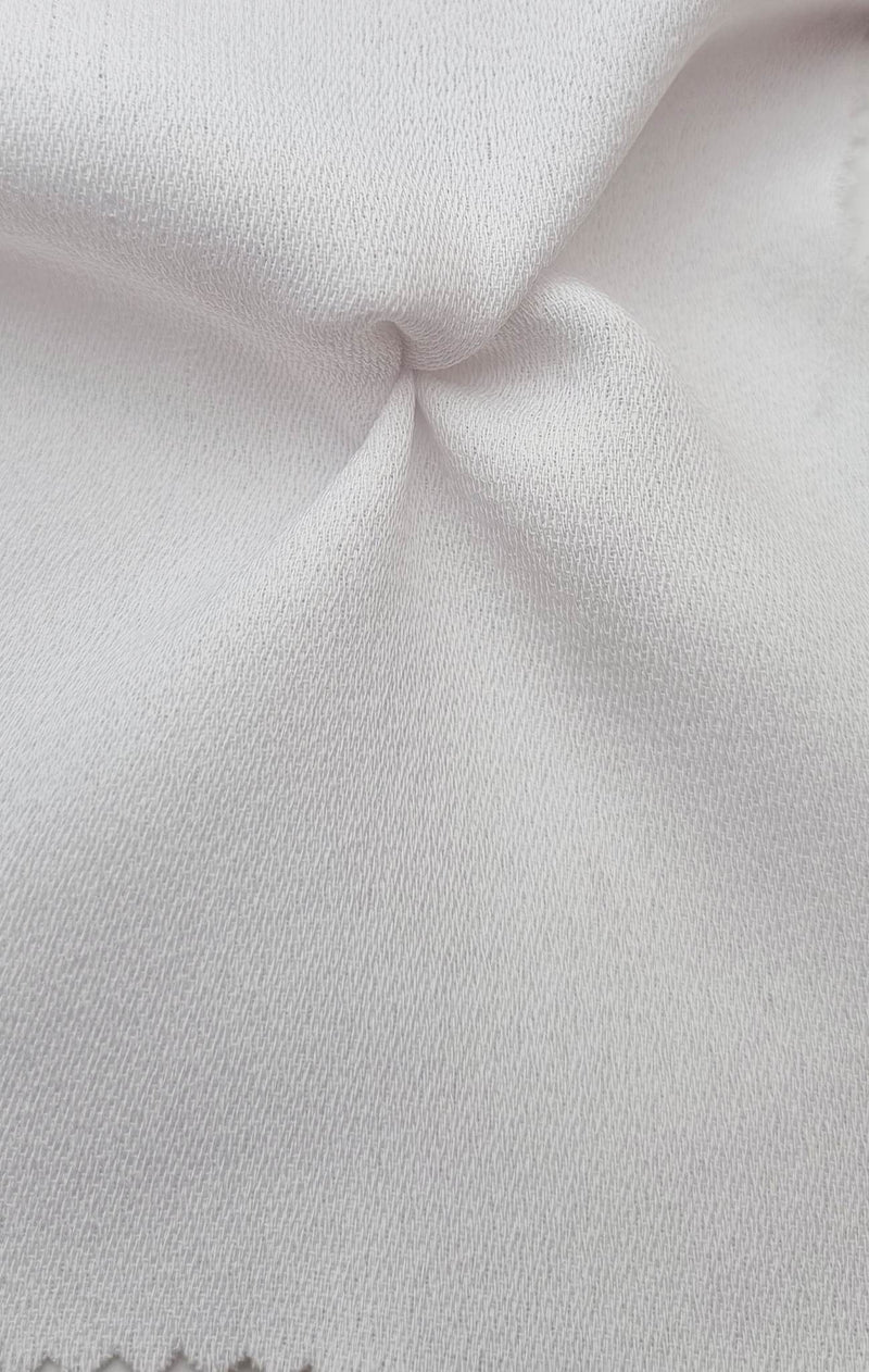 crepe fluide blanc pour robe de mariée