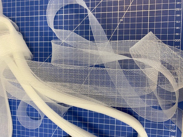 CRIN NYLON pour couture, rouleau 10 mètres ou demi-gros 50 m
