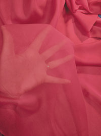 Mousseline fuschia coupon de 1m20 · vue 2