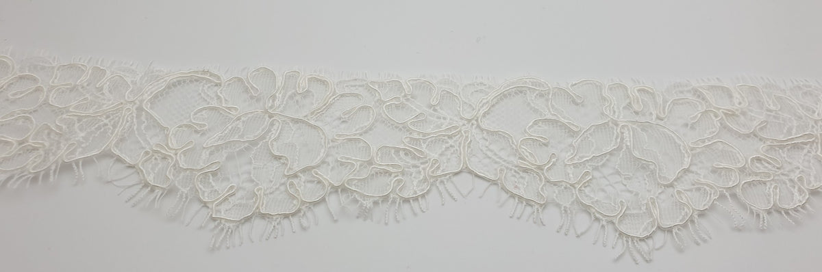 Galon pour robe de mariée dentelle ivoire