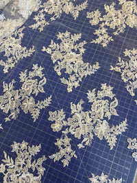 Dentelle tulle brodé · vue 3