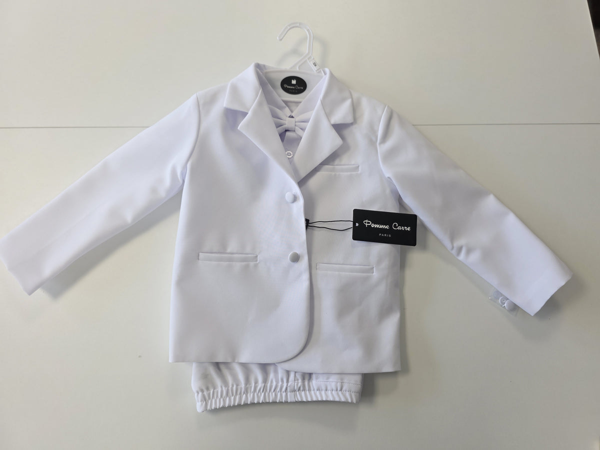 COSTUME ENFANT GARCON BLANC 2ans