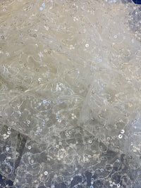 Tulle brodé avec sequins · vue 2