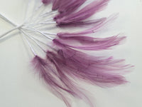 Lot unique de plume violette ( vraie plume ) · vue 2
