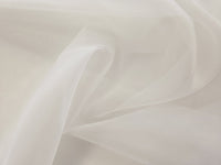 Organza  ivoire clair, tissu pour robe de mariée