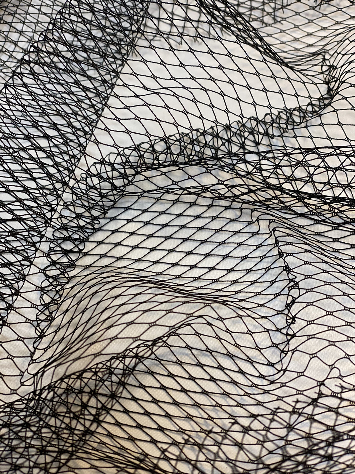 Résille noire laize 150cm qualité souple