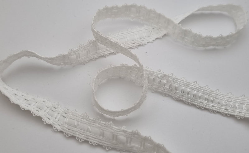 Galon ivoire élastique pour lingerie